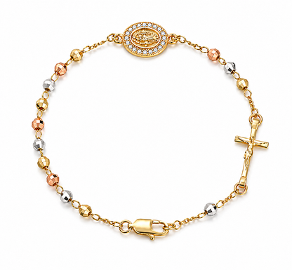 Pulsera Religiosa “Siempre Contigo” ✝️
