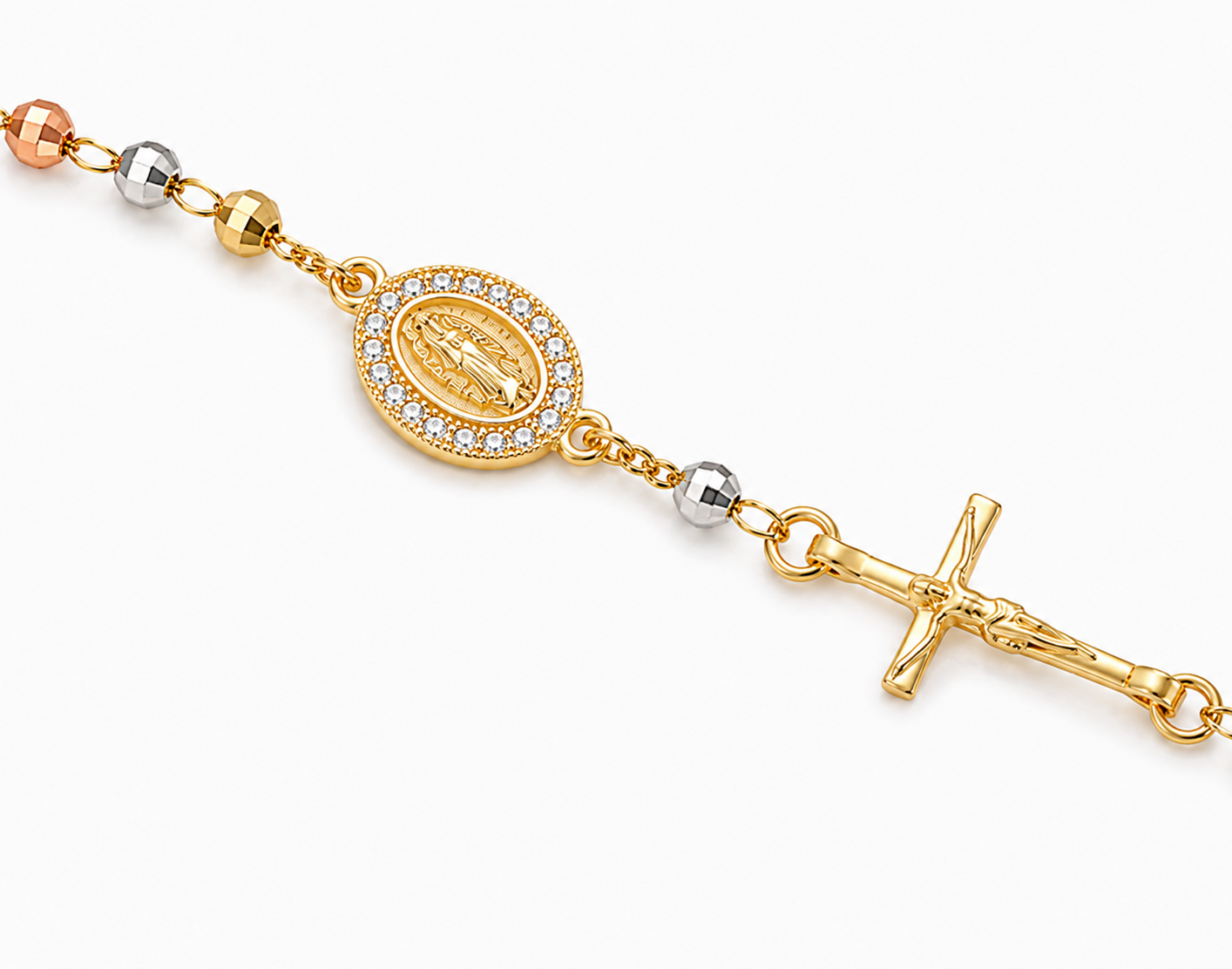 Pulsera Religiosa “Siempre Contigo” ✝️