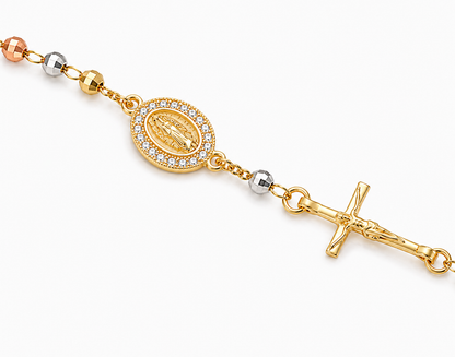 Pulsera Religiosa “Siempre Contigo” ✝️