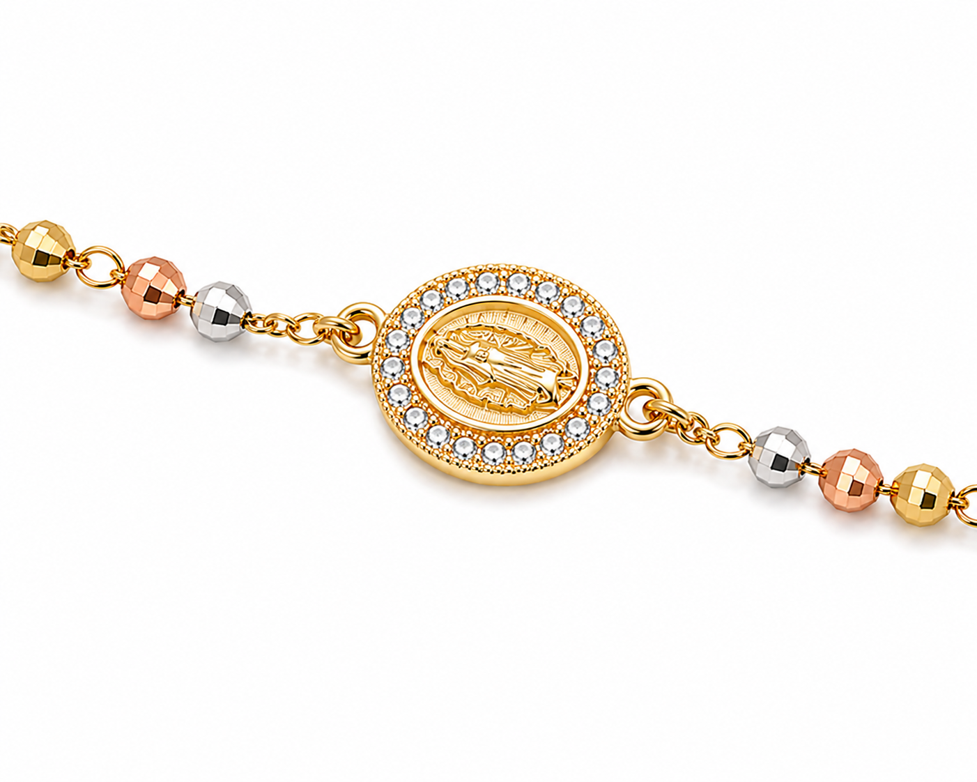Pulsera Religiosa “Siempre Contigo” ✝️