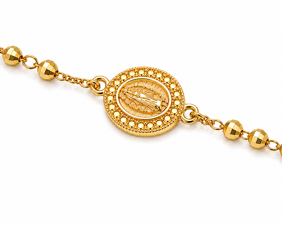 Pulsera Religiosa “Siempre Contigo” ✝️